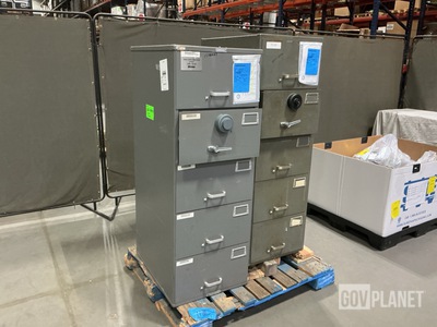 (2) Mosler SF-C5 Filing Cabinet Safes