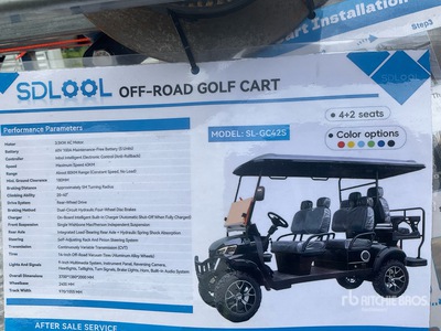 2026 SDLOOL SL-GC42S Off-Road Golf Cart Golf Cart (Unused)