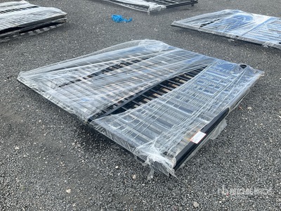 2026 SKLP SK-14BL 14 Ft. Bl-parting weought iron gate (Damaged) Doors (Unused)