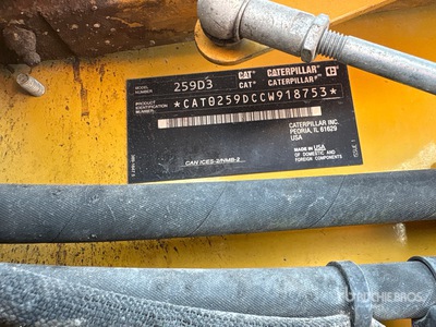 2022 Cat 259D3 Compact Track Loader