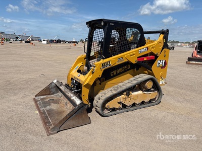 2022 Cat 259D3 Two-Speed لودر بجنزير