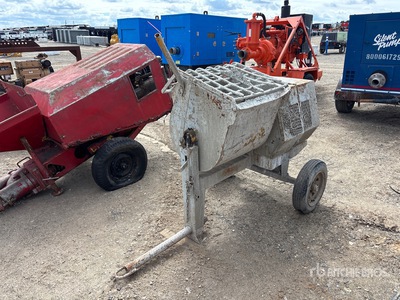 Electric Portable Concrete Mixer