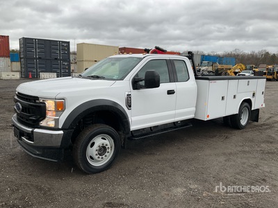 2021 Ford F-550 XL 4x4 Extended Cab Utility Truck