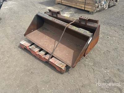 Quantity of (2) 49 in General Purpose Skid Steer Bucket