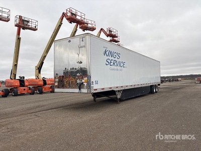 2017 Utility VS2DX 53 ft x 102 in T/A Van Trailer