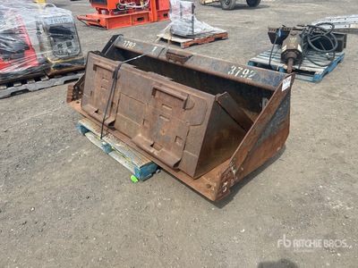 Quantity of (2) 79 in General Purpose Skid Steer Bucket