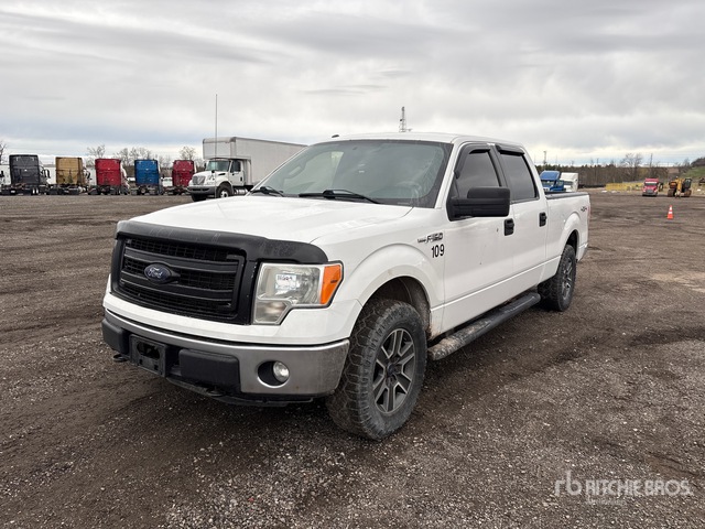 2014 Ford F-150 2014 Ford F-150 Xlt 4X4 Crew Cab Pickup