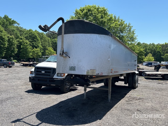 2016 Vantage 35 ft T/A Frameless T-91-SS End Dump Trailer