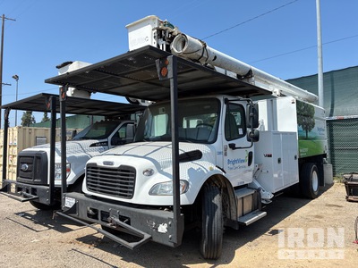2019 Altec LR7-60E70 70 ft on 2020 Freightliner M2 106 4x2 Forestry Chipper Body Bucket Truck