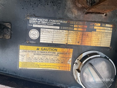 2016 Lode King T/A Flatbed Trailer