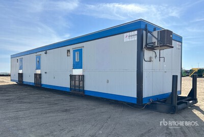 2003 Atco 56 ft x 12 ft Skid-Mounted Sleeper Campamento móvil