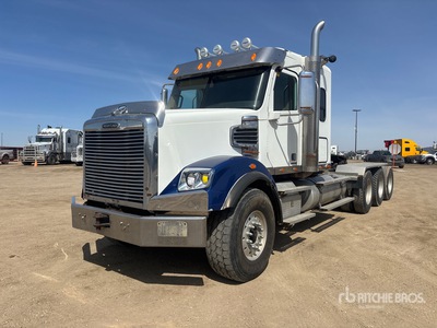 2012 Freightliner Coronado 122SD 8x6 Tri/A Sleeper Truck Tractor