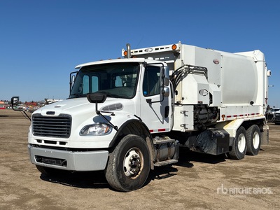 2016 Freightliner M2 106 6x4 Side Loader شاحنة جمع النفايات