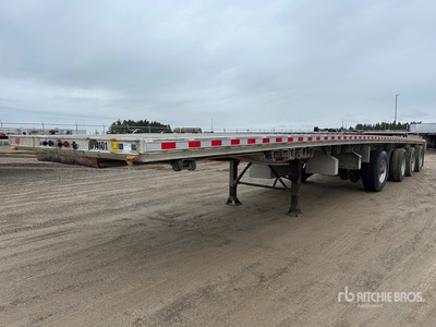 2006 48 ft Quad/A Spread Axle Przyczepa płaska