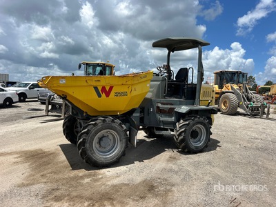 2018 Wacker Neuson DW60 4x4 Swivel Dumper (Inoperable)