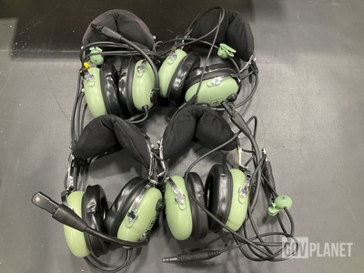 (4) David Clark Headsets