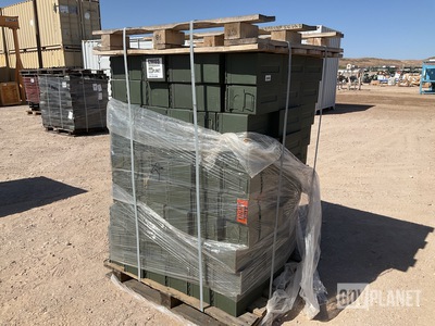 (180) M2A2 Ammo Cans - For 9mm