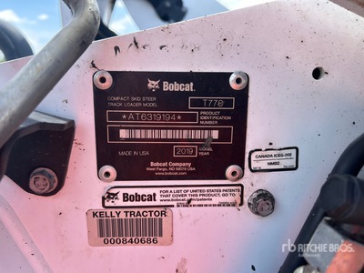 2019 Bobcat T770 Compact Track Loader