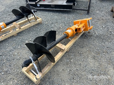 2026 GIYI 17 in Excavator Auger - Fits Cat 305 (Unused)