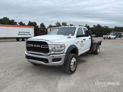 2019 Ram 4500 4x4 Crew Cab Flatbed Truck