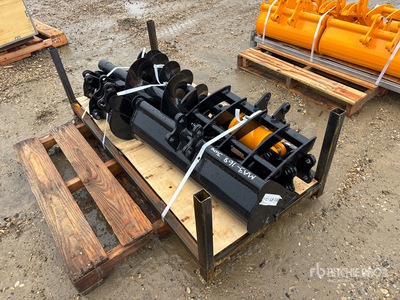 Quantity of (8) 2026 VICSEC VCA-8 Mini Excavator Attachments (Unused)
