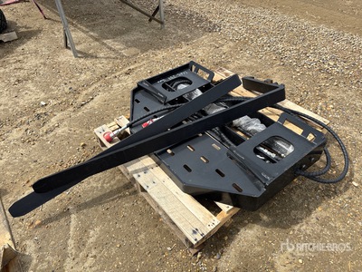 2026 GIYI GY-SF60 60 in Skid Steer Forks (Unused)