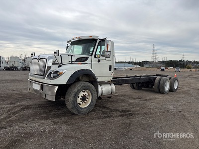 2013 International 7600 WorkStar 6x4 Cab and Chassis