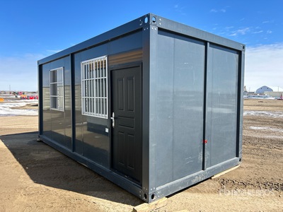 19 ft 6 in x 9 ft 10 in Containerized مكتب متحرك