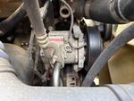 Engine with A/C Compressor