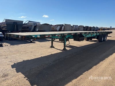 2014 Great Dane 53 Ft T/A Flatbed Trailer