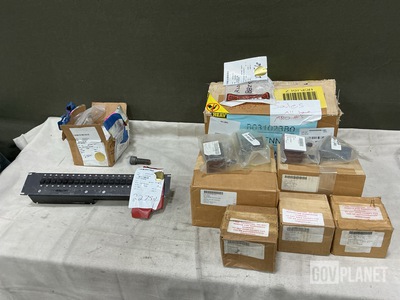 (22) Screws, (1) Resilient Mount, (5) Circuit Breakers & Assorted Items