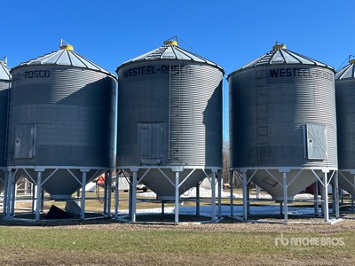 Westeel +/- 2000 bu 5 Ring Hopper Trémie à grains