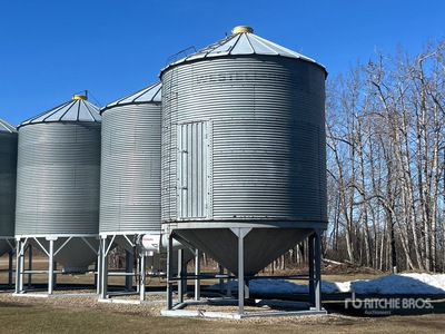 Westeel +/- 2000 bu 5 Ring Hopper Grain Bin