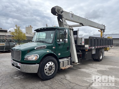 2017 National 500E2 18 ton Straight Boom on 2018 Freightliner M2 106 4x2 Boom Truck