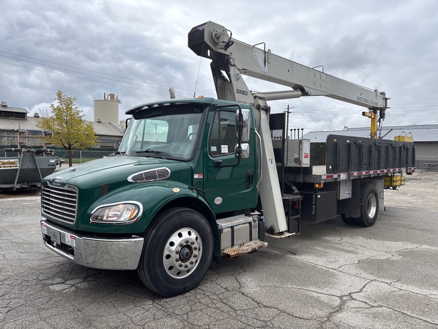 2017 National 500E2 18 ton Straight Boom on 2018 Freightliner M2 106 4x2 Boom Truck
