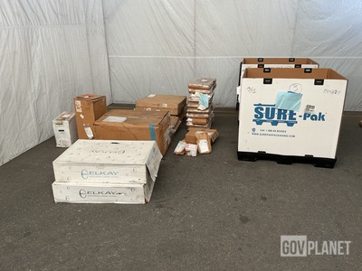 (1,250) Faceplates, (2) Blower Assemblies, (1) Sound Board & Assorted Items