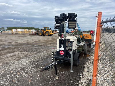 2021 Generac G4-ECO 60 kW Torre de iluminación (Inoperable)