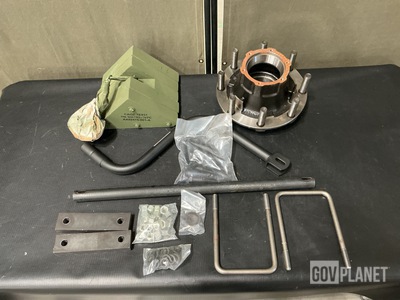 (12) Wheel Hub, (1) Semitrailer Leg & Assorted Items