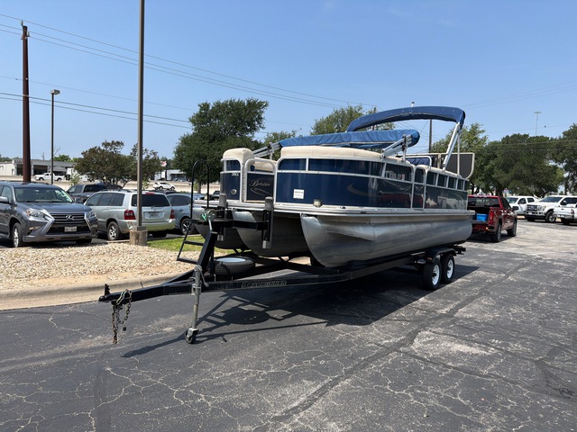 2011 Berkshire TX-8328-DY Pontoon Boat w/ 2011 Roadrunner Tritoon 22TT Trailer