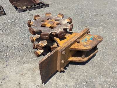 22 in Excavator Compaction Wheel