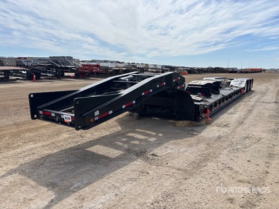2014 Eager Beaver Tri/A Double Drop Removable Gooseneck Low Loader