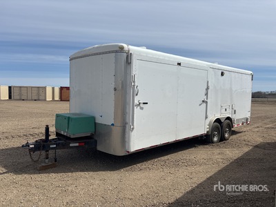 2011 Forest River 29 ft T/A Enclosed Trailer