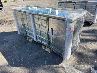 2026 Suihe NWB-10DS-2-7 7 ft 3 in 10-Drawer Workbench (Unused)