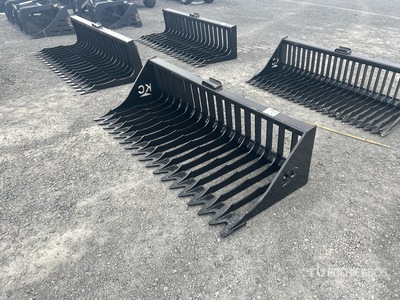 Kit Containers QT-SB-L76-V3 75 in Skeleton 75 in Skeleton Skid Steer Bucket (Unused)