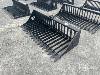 Kit Containers QT-SB-H76-V3 75 in Skeleton 75 in Skeleton Skid Steer Bucket (Unused)