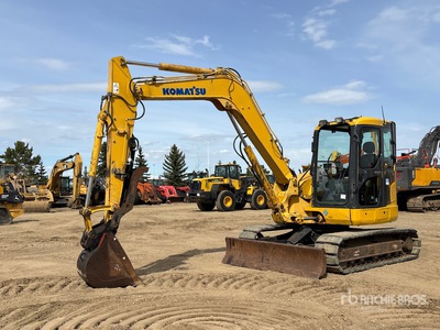 2010 Komatsu PC88MR-8 Koparka gąsienicowa