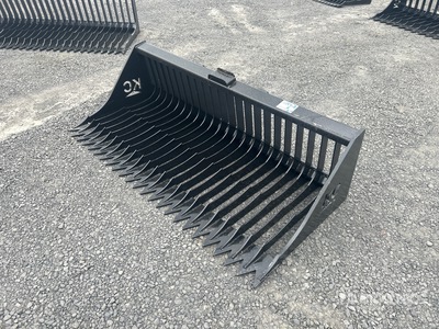 Kit Containers QT-SB-H72-F 71 in Skeleton 71 in Skeleton Skid Steer Bucket (Unused)