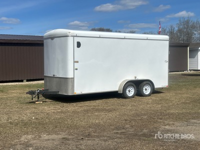 2016 H & H Cargo 17 ft T/A Enclosed Trailer