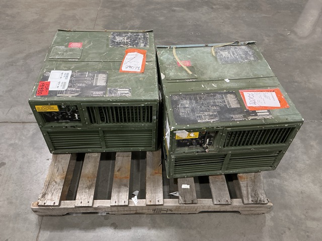 (2) Environmental Systems S-8450-9KC-1H Air Conditioners