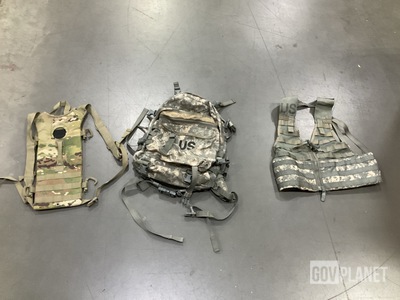 (12) Assault Packs, (18) Load Carriers, (11) Sleeping Mats & Assorted Items